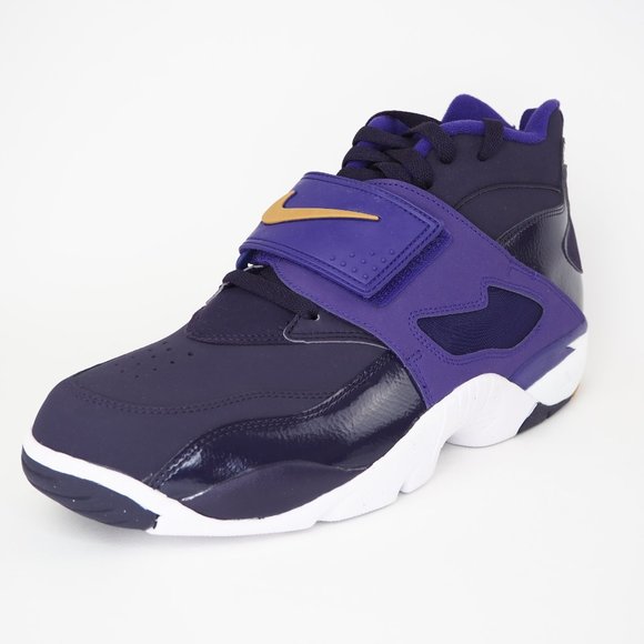 Nike Air Diamond Turf Mens Shoes Purple - Picture 2 of 12